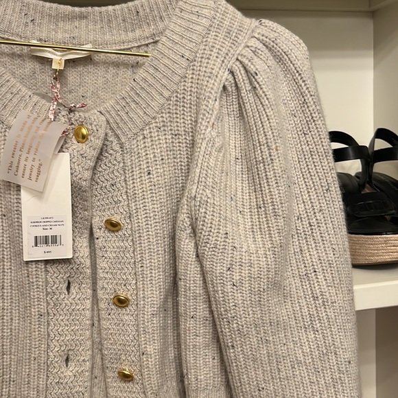 Loveshackfancy Robinson Cropped Cardigan - Picture 5 of 7